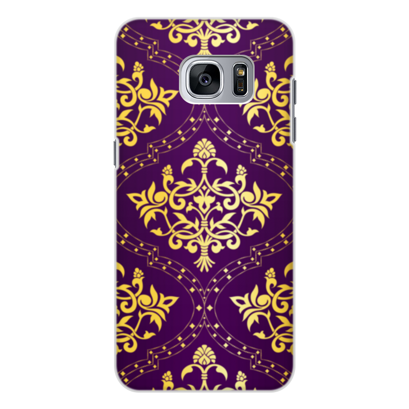 Printio Чехол для Samsung Galaxy S7, объёмная печать восточный узор ультратонкий силиконовый чехол накладка для samsung galaxy j2 core с принтом лилии на фиолетовом