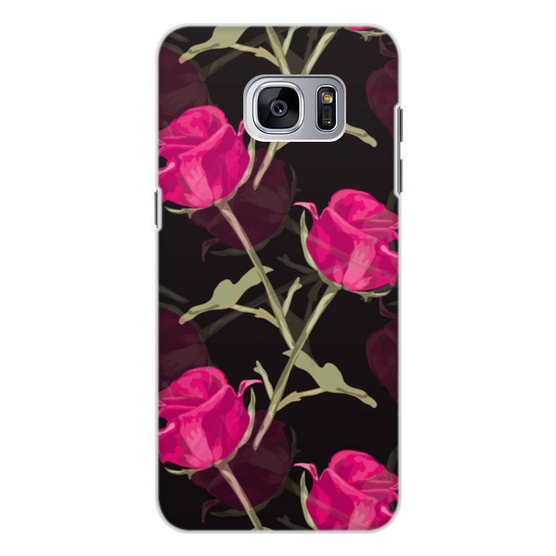 Printio Чехол для Samsung Galaxy S7, объёмная печать бутоны роз
