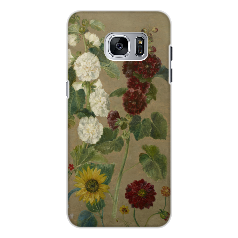 Printio Чехол для Samsung Galaxy S7, объёмная печать Цветы (картина эжена делакруа) printio чехол для samsung galaxy s6 edge объёмная печать цветы картина эжена делакруа