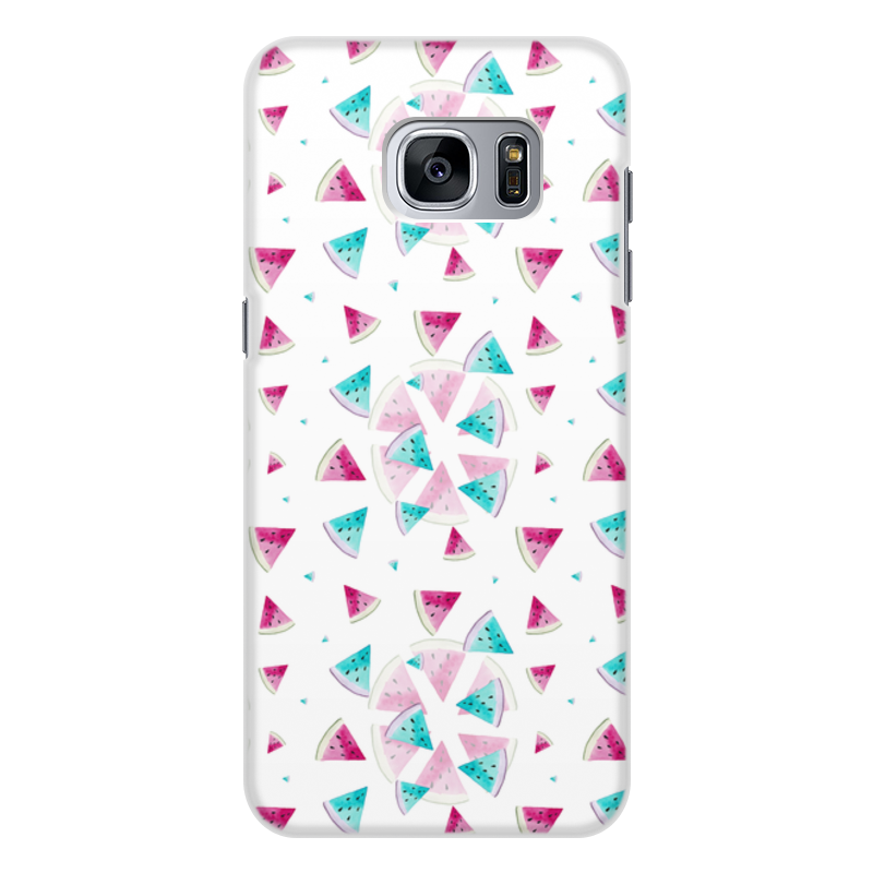Printio Чехол для Samsung Galaxy S7, объёмная печать Арбуз printio чехол для samsung galaxy s7 объёмная печать бабочка