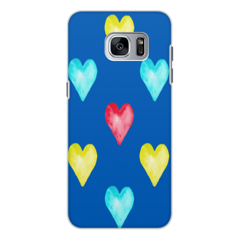 Printio Чехол для Samsung Galaxy S7, объёмная печать Сердце printio чехол для samsung galaxy s7 объёмная печать огненное сердце