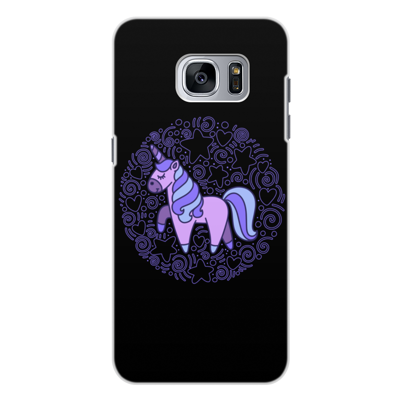 Printio Чехол для Samsung Galaxy S7, объёмная печать Unicorn printio чехол для samsung galaxy s7 объёмная печать born to be unicorn