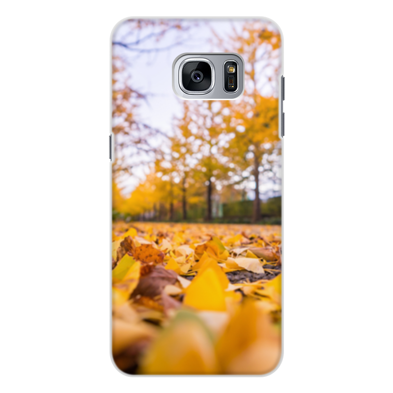 Printio Чехол для Samsung Galaxy S7, объёмная печать Осень