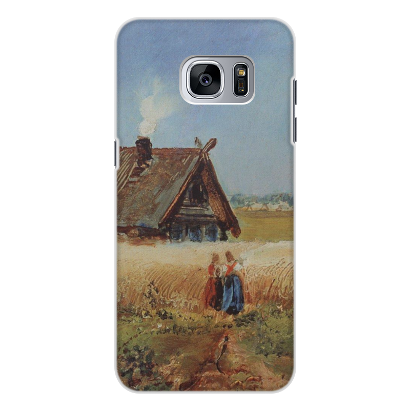 Printio Чехол для Samsung Galaxy S7, объёмная печать Кутузовская изба (картина саврасова)