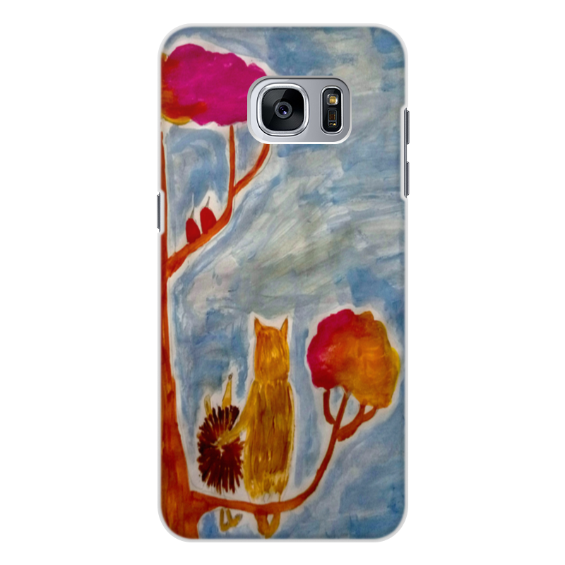Printio Чехол для Samsung Galaxy S7, объёмная печать Счастье printio чехол для samsung galaxy s7 объёмная печать любовь