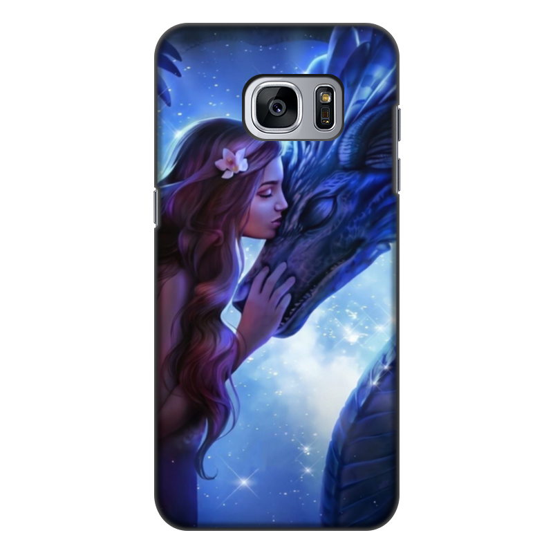 Printio Чехол для Samsung Galaxy S7, объёмная печать Морской дракон фыр