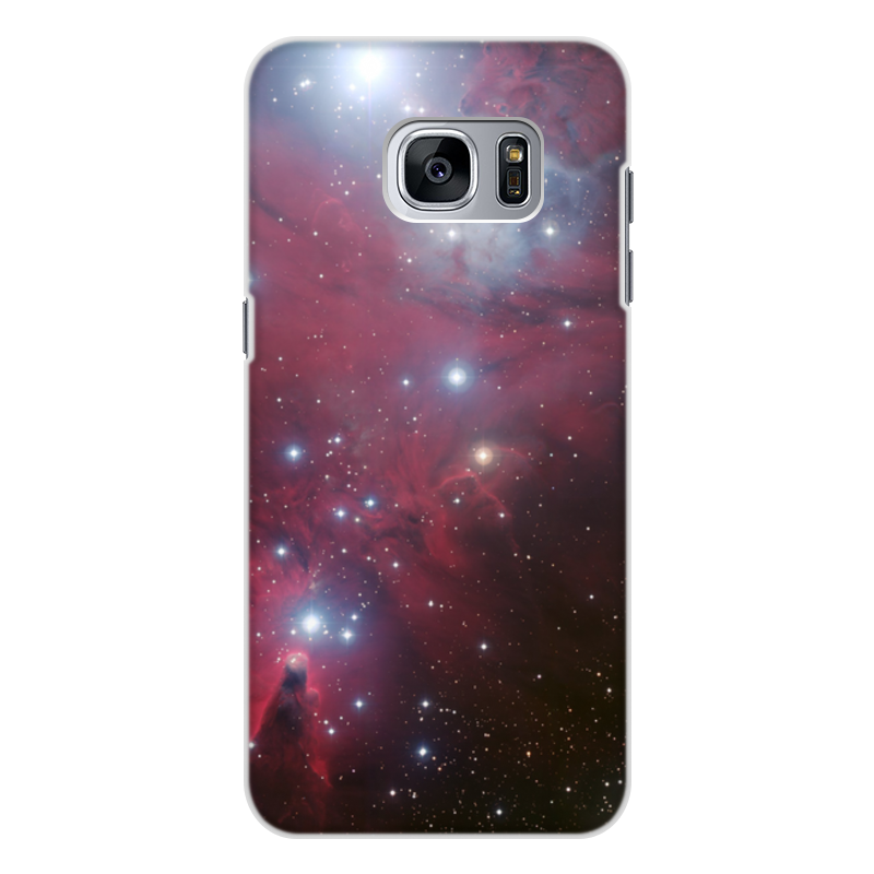Printio Чехол для Samsung Galaxy S7, объёмная печать Тёмная туманность printio чехол для samsung galaxy s7 объёмная печать тёмная туманность