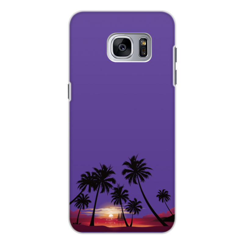 Printio Чехол для Samsung Galaxy S7, объёмная печать Острова в океане printio чехол для iphone 7 объёмная печать острова в океане
