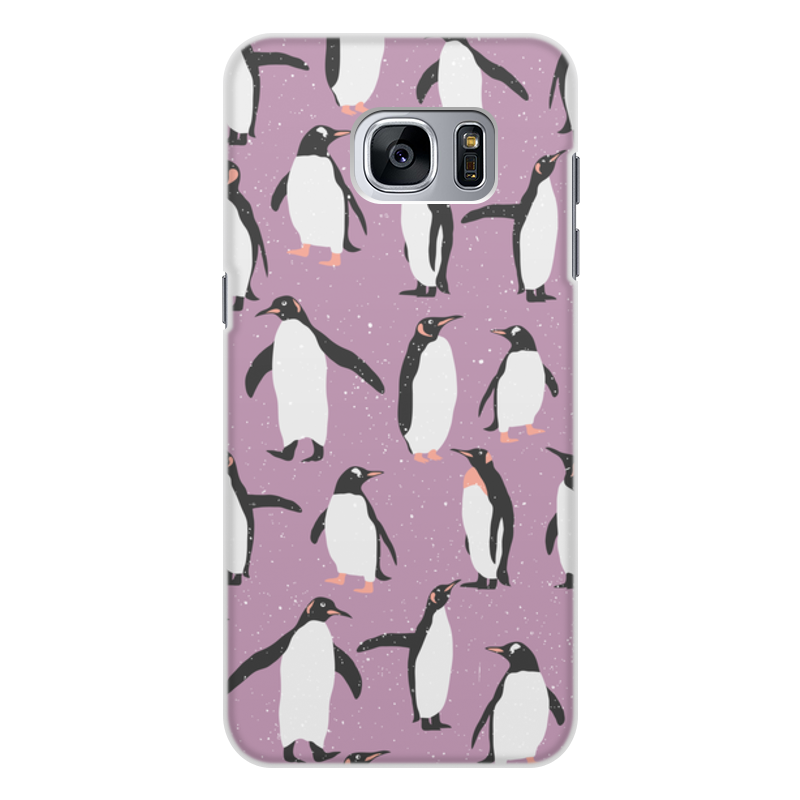 Printio Чехол для Samsung Galaxy S7, объёмная печать Пингвины printio чехол для samsung galaxy s7 объёмная печать веселые пингвины