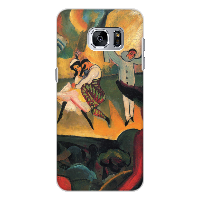 Printio Чехол для Samsung Galaxy S7, объёмная печать Русский балет (август маке) printio чехол для samsung galaxy s7 edge объёмная печать цветовая композиция август маке