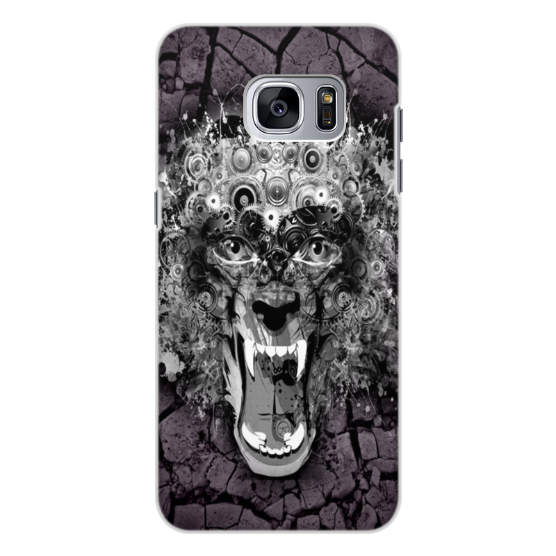 Printio Чехол для Samsung Galaxy S7, объёмная печать Медведь printio чехол для samsung galaxy s7 объёмная печать пёстрый медведь