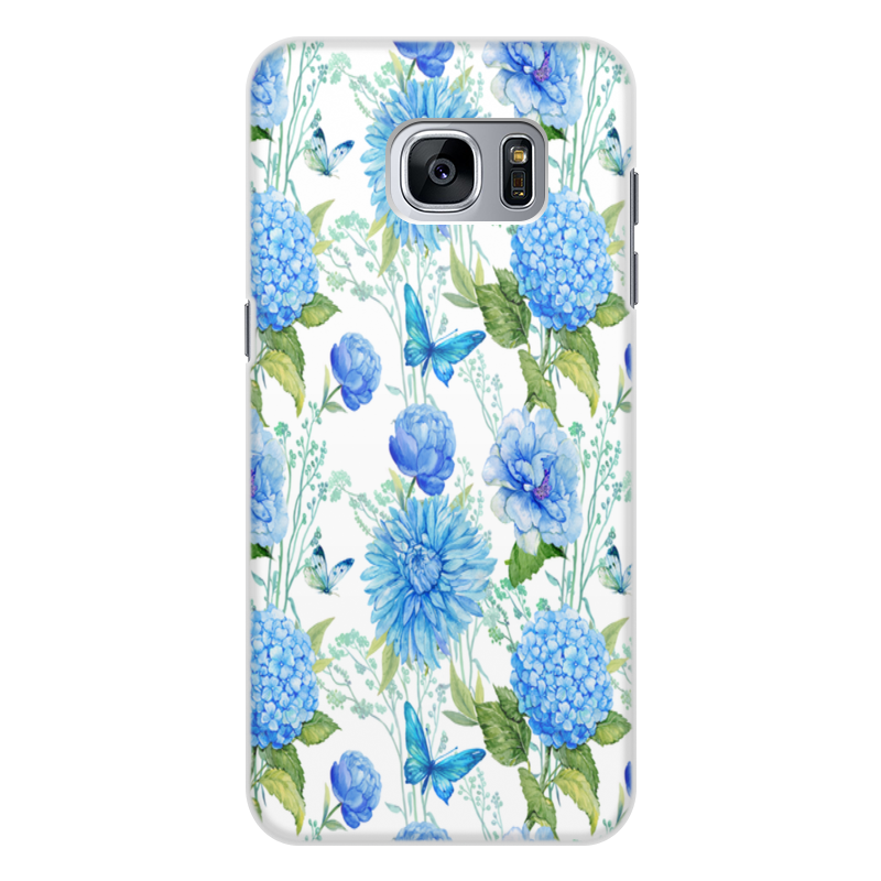 Printio Чехол для Samsung Galaxy S7, объёмная печать Бабочки printio чехол для samsung galaxy s7 объёмная печать русалка
