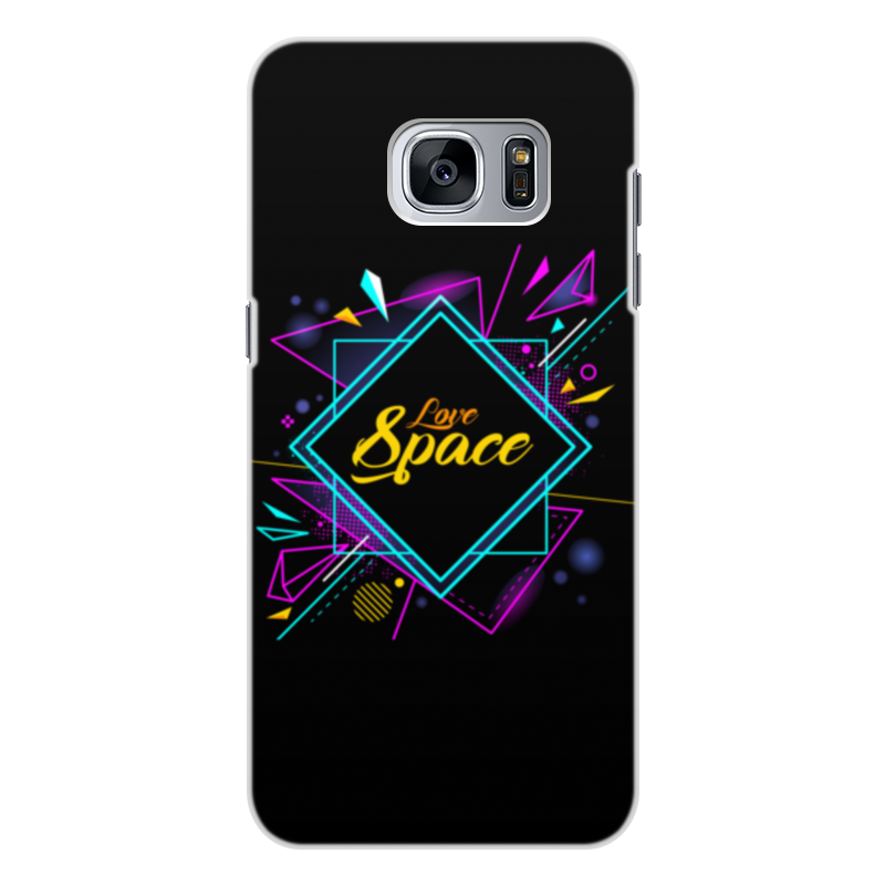 Printio Чехол для Samsung Galaxy S7, объёмная печать Love space printio чехол для samsung galaxy s7 объёмная печать space