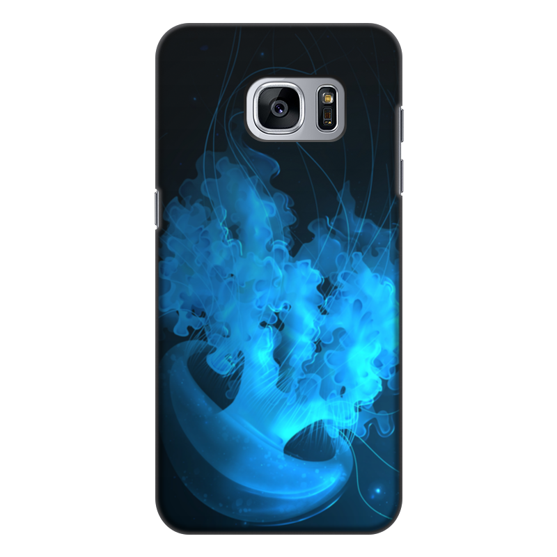 Printio Чехол для Samsung Galaxy S7, объёмная печать Jellyfish