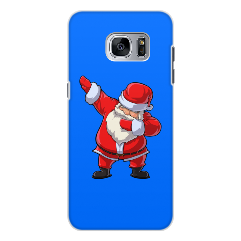 Printio Чехол для Samsung Galaxy S7, объёмная печать Santa dab
