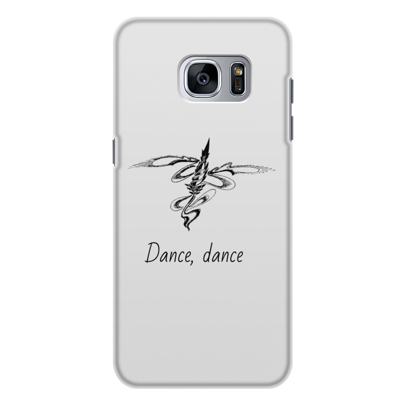Printio Чехол для Samsung Galaxy S7, объёмная печать Танцы с ветром