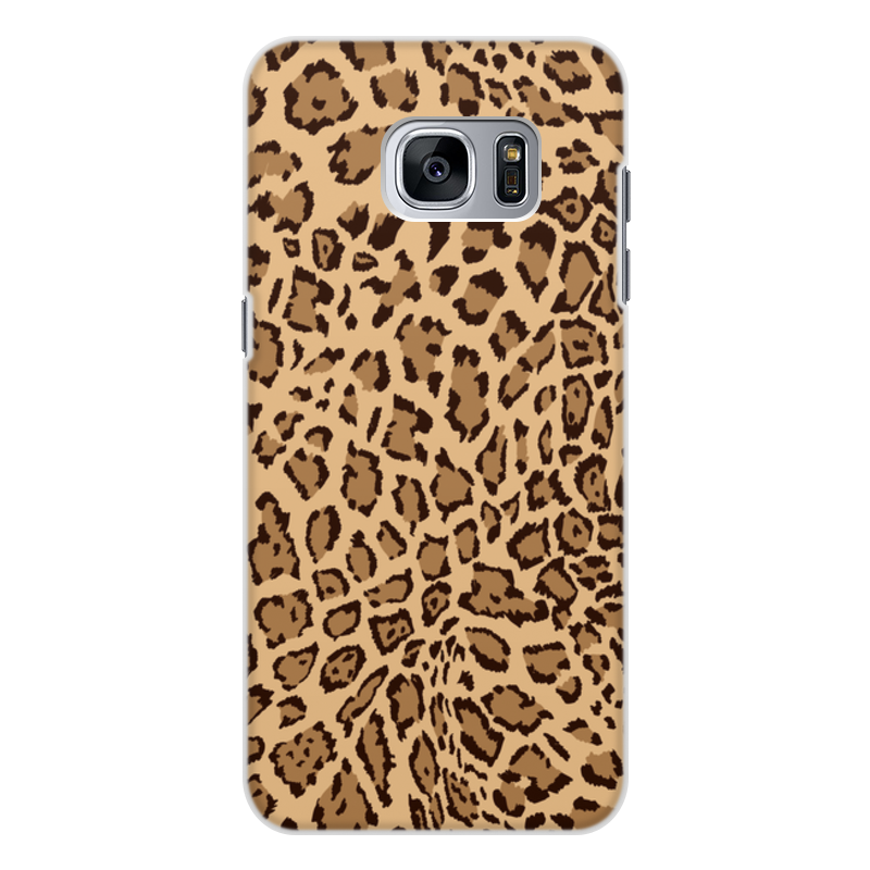 Printio Чехол для Samsung Galaxy S7, объёмная печать Леопард printio чехол для samsung galaxy s7 объёмная печать леопард живая природа