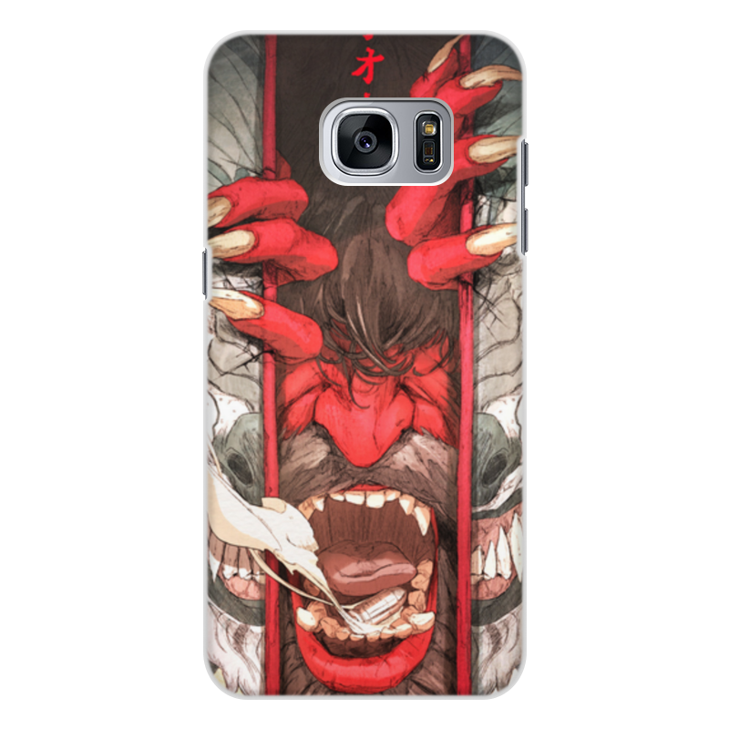 Printio Чехол для Samsung Galaxy S7, объёмная печать Демон крещение руси факты против легенд и мифов