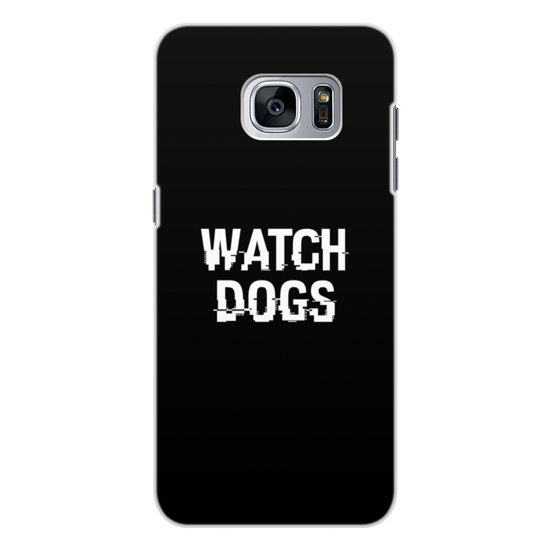 Printio Чехол для Samsung Galaxy S7, объёмная печать Watch dogs