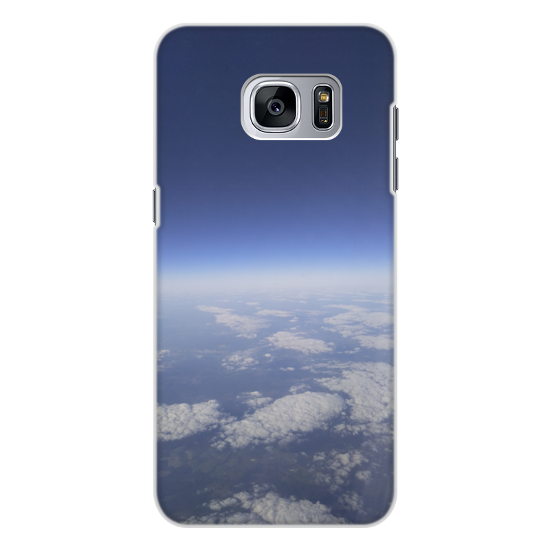 Printio Чехол для Samsung Galaxy S7, объёмная печать Путешествие на самолёте