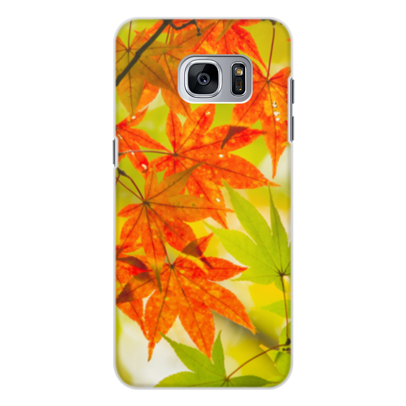 Printio Чехол для Samsung Galaxy S7, объёмная печать Осень