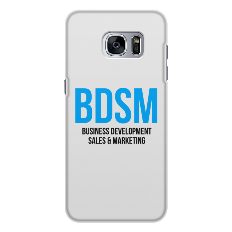 Printio Чехол для Samsung Galaxy S7, объёмная печать Bdsm - business development, sales & marketing