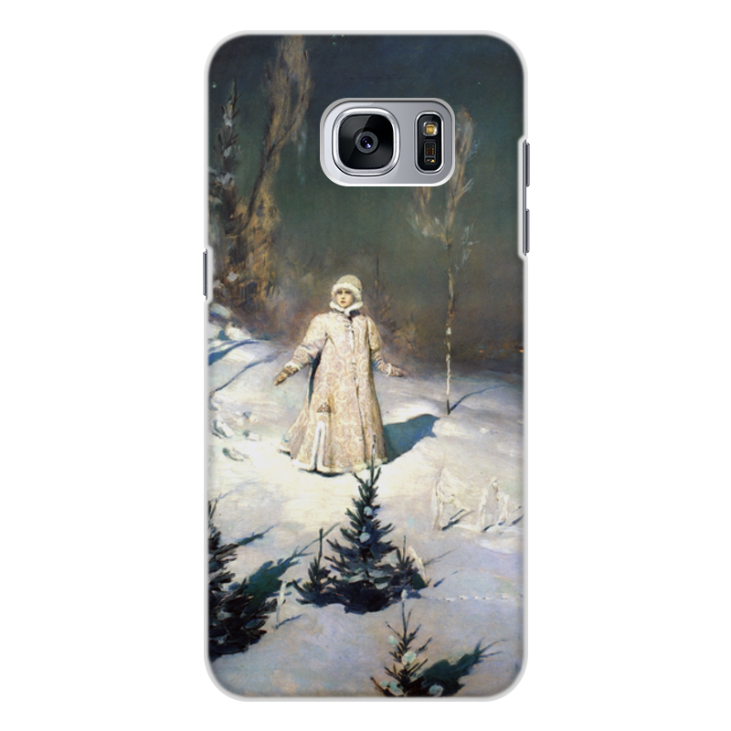 Printio Чехол для Samsung Galaxy S7, объёмная печать Снегурочка (картина васнецова) printio чехол для samsung galaxy s7 объёмная печать русский медведь