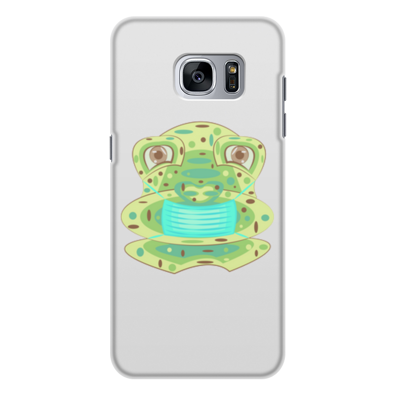 Printio Чехол для Samsung Galaxy S7, объёмная печать Жаба в маске printio чехол для samsung galaxy s7 объёмная печать жаба в маске