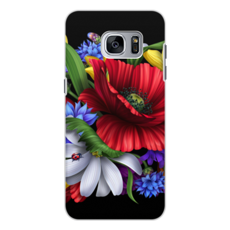 Printio Чехол для Samsung Galaxy S7, объёмная печать Композиция цветов