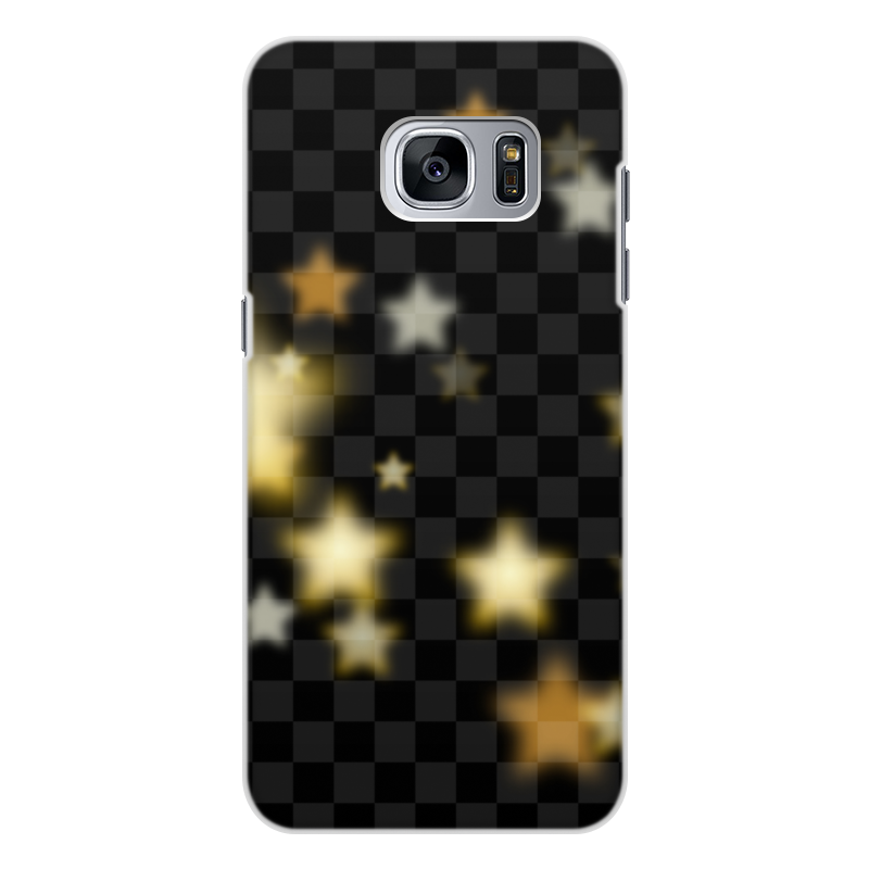 printio чехол для samsung galaxy s7 объёмная печать елки и звезды Printio Чехол для Samsung Galaxy S7, объёмная печать Звезды