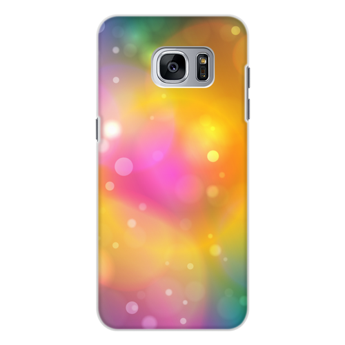 Заказать чехол для Samsung Galaxy S7/S7 Edge в Москве. Чехол для Samsung Galaxy S7, объёмная печать  блики света от THE_NISE  - готовые дизайны и нанесение принтов.