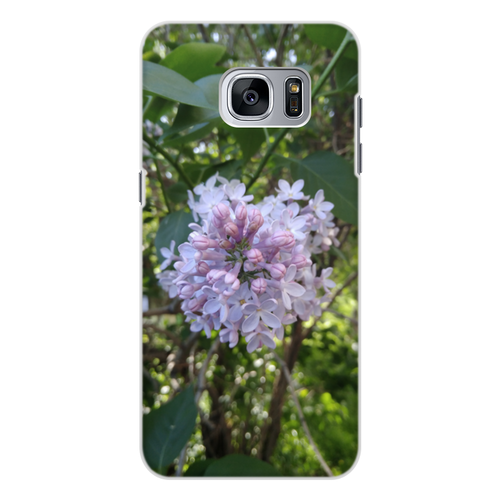 Заказать чехол для Samsung Galaxy S7/S7 Edge в Москве. Чехол для Samsung Galaxy S7, объёмная печать Сирень от FireFoxa - готовые дизайны и нанесение принтов.