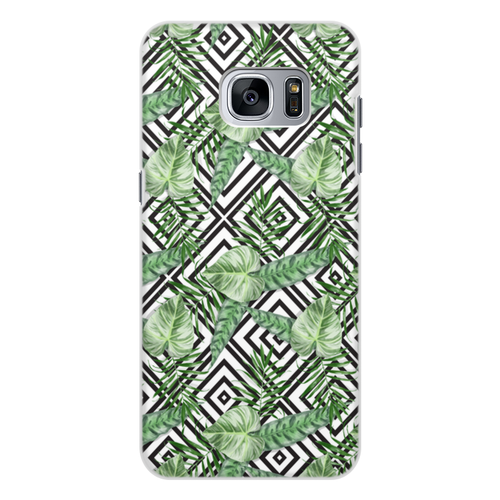 Заказать чехол для Samsung Galaxy S7/S7 Edge в Москве. Чехол для Samsung Galaxy S7, объёмная печать листья от THE_NISE  - готовые дизайны и нанесение принтов.