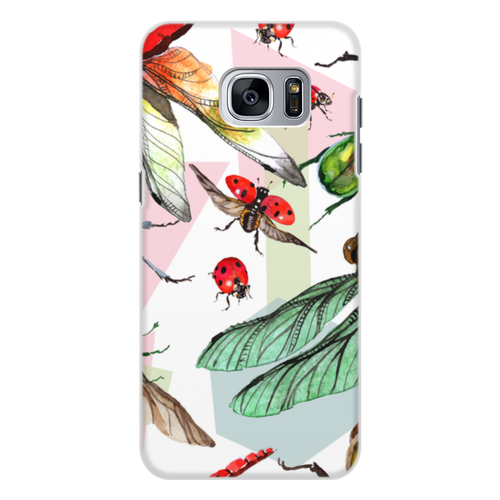 Заказать чехол для Samsung Galaxy S7/S7 Edge в Москве. Чехол для Samsung Galaxy S7, объёмная печать насекомые от THE_NISE  - готовые дизайны и нанесение принтов.