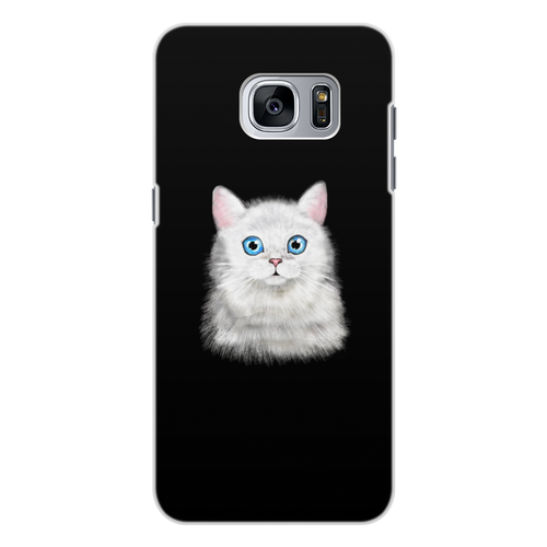 Заказать чехол для Samsung Galaxy S7/S7 Edge в Москве. Чехол для Samsung Galaxy S7, объёмная печать кошка от THE_NISE  - готовые дизайны и нанесение принтов.