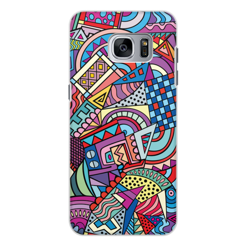 Заказать чехол для Samsung Galaxy S7/S7 Edge в Москве. Чехол для Samsung Galaxy S7, объёмная печать мозаика от THE_NISE  - готовые дизайны и нанесение принтов.