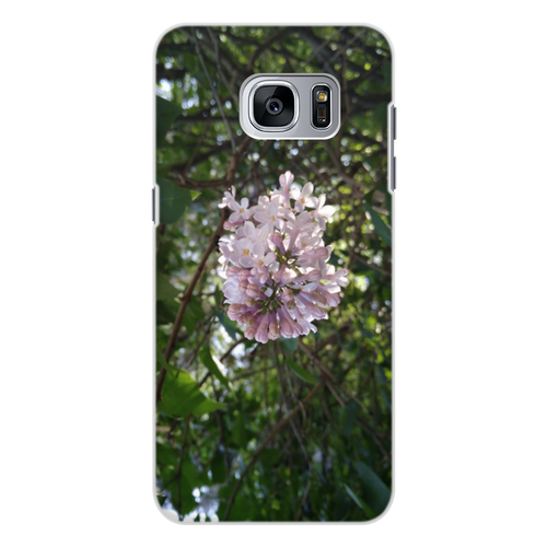 Заказать чехол для Samsung Galaxy S7/S7 Edge в Москве. Чехол для Samsung Galaxy S7, объёмная печать Сирень от FireFoxa - готовые дизайны и нанесение принтов.