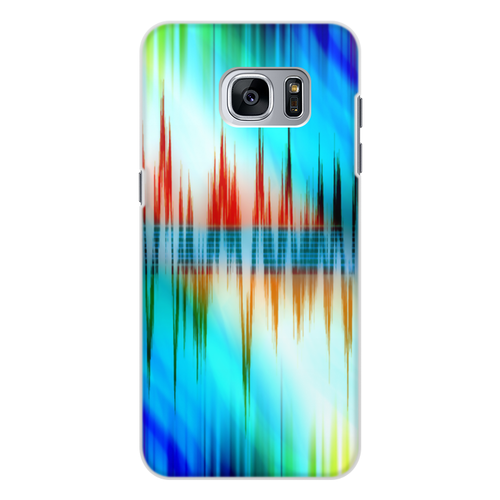 Заказать чехол для Samsung Galaxy S7/S7 Edge в Москве. Чехол для Samsung Galaxy S7, объёмная печать Звуковая волна от THE_NISE  - готовые дизайны и нанесение принтов.