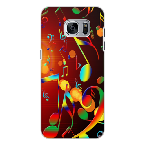 Заказать чехол для Samsung Galaxy S7/S7 Edge в Москве. Чехол для Samsung Galaxy S7, объёмная печать Музыка от THE_NISE  - готовые дизайны и нанесение принтов.