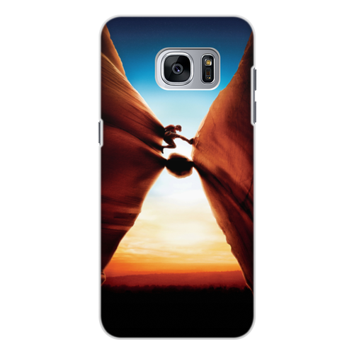 Заказать чехол для Samsung Galaxy S7/S7 Edge в Москве. Чехол для Samsung Galaxy S7, объёмная печать 127 часов от skynatural - готовые дизайны и нанесение принтов.