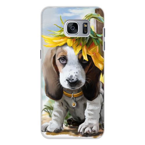 Заказать чехол для Samsung Galaxy S7/S7 Edge в Москве. Чехол для Samsung Galaxy S7, объёмная печать Собака от Ирина - готовые дизайны и нанесение принтов.