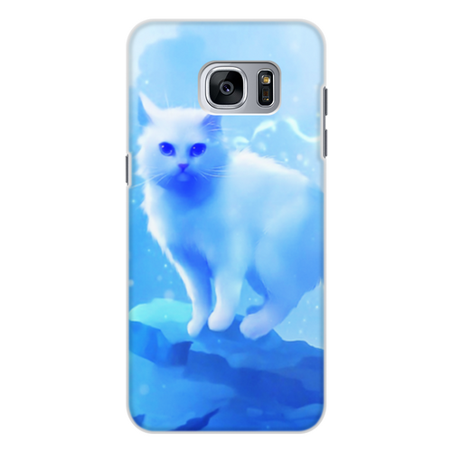Заказать чехол для Samsung Galaxy S7/S7 Edge в Москве. Чехол для Samsung Galaxy S7, объёмная печать Кошка от THE_NISE  - готовые дизайны и нанесение принтов.