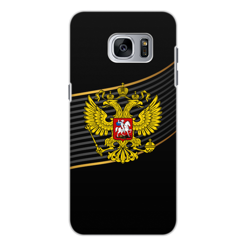 Заказать чехол для Samsung Galaxy S7/S7 Edge в Москве. Чехол для Samsung Galaxy S7, объёмная печать Герб РФ от THE_NISE  - готовые дизайны и нанесение принтов.