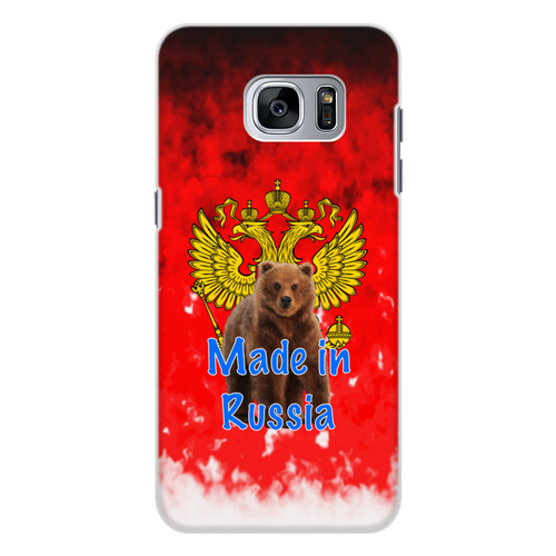 Заказать чехол для Samsung Galaxy S7/S7 Edge в Москве. Чехол для Samsung Galaxy S7, объёмная печать Russia от ZVER  - готовые дизайны и нанесение принтов.