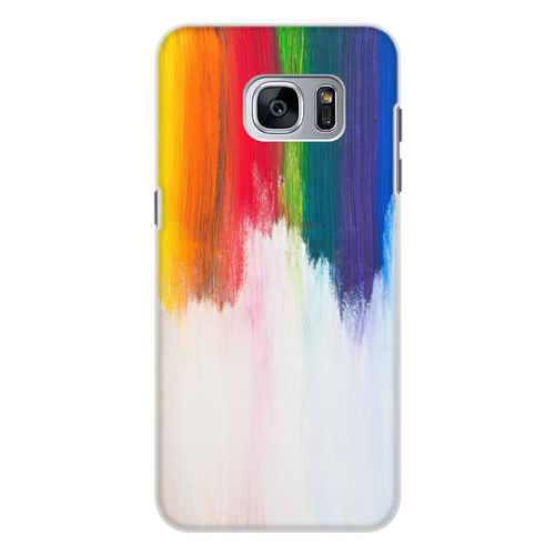 Заказать чехол для Samsung Galaxy S7/S7 Edge в Москве. Чехол для Samsung Galaxy S7, объёмная печать Rainbow от FireFoxa - готовые дизайны и нанесение принтов.