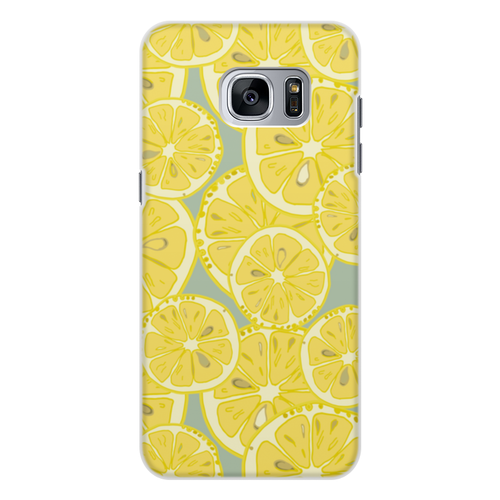 Заказать чехол для Samsung Galaxy S7/S7 Edge в Москве. Чехол для Samsung Galaxy S7, объёмная печать лимоны от THE_NISE  - готовые дизайны и нанесение принтов.