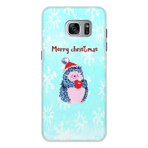 Заказать чехол для Samsung Galaxy S7/S7 Edge в Москве. Чехол для Samsung Galaxy S7, объёмная печать Christmas от THE_NISE  - готовые дизайны и нанесение принтов.