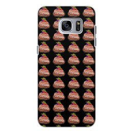 Заказать чехол для Samsung Galaxy S7/S7 Edge в Москве. Чехол для Samsung Galaxy S7, объёмная печать Паттерн из кусочков аппетитного торта от Stil na yarkosti - готовые дизайны и нанесение принтов.