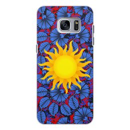 Заказать чехол для Samsung Galaxy S7/S7 Edge в Москве. Чехол для Samsung Galaxy S7, объёмная печать Солнце от THE_NISE  - готовые дизайны и нанесение принтов.