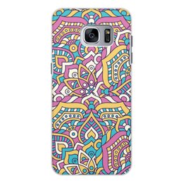 Заказать чехол для Samsung Galaxy S7/S7 Edge в Москве. Чехол для Samsung Galaxy S7, объёмная печать Роспись от THE_NISE  - готовые дизайны и нанесение принтов.